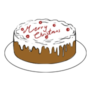 christmas cake christmas cake